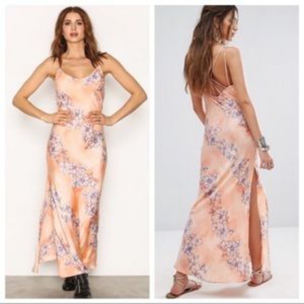 Free people Cassie Maxi Slipdress